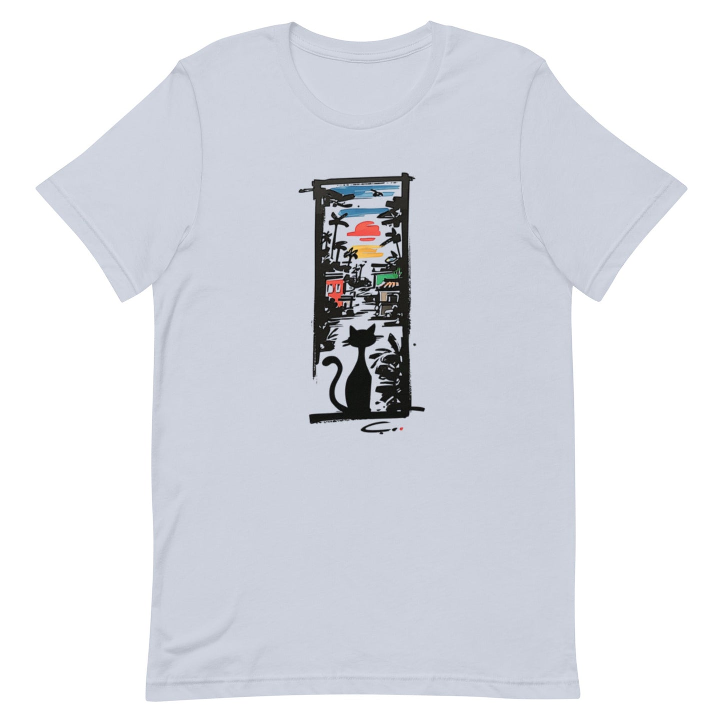 Gato en la Ventana: Arte, Calma y Estilo con Encanto - biniprints