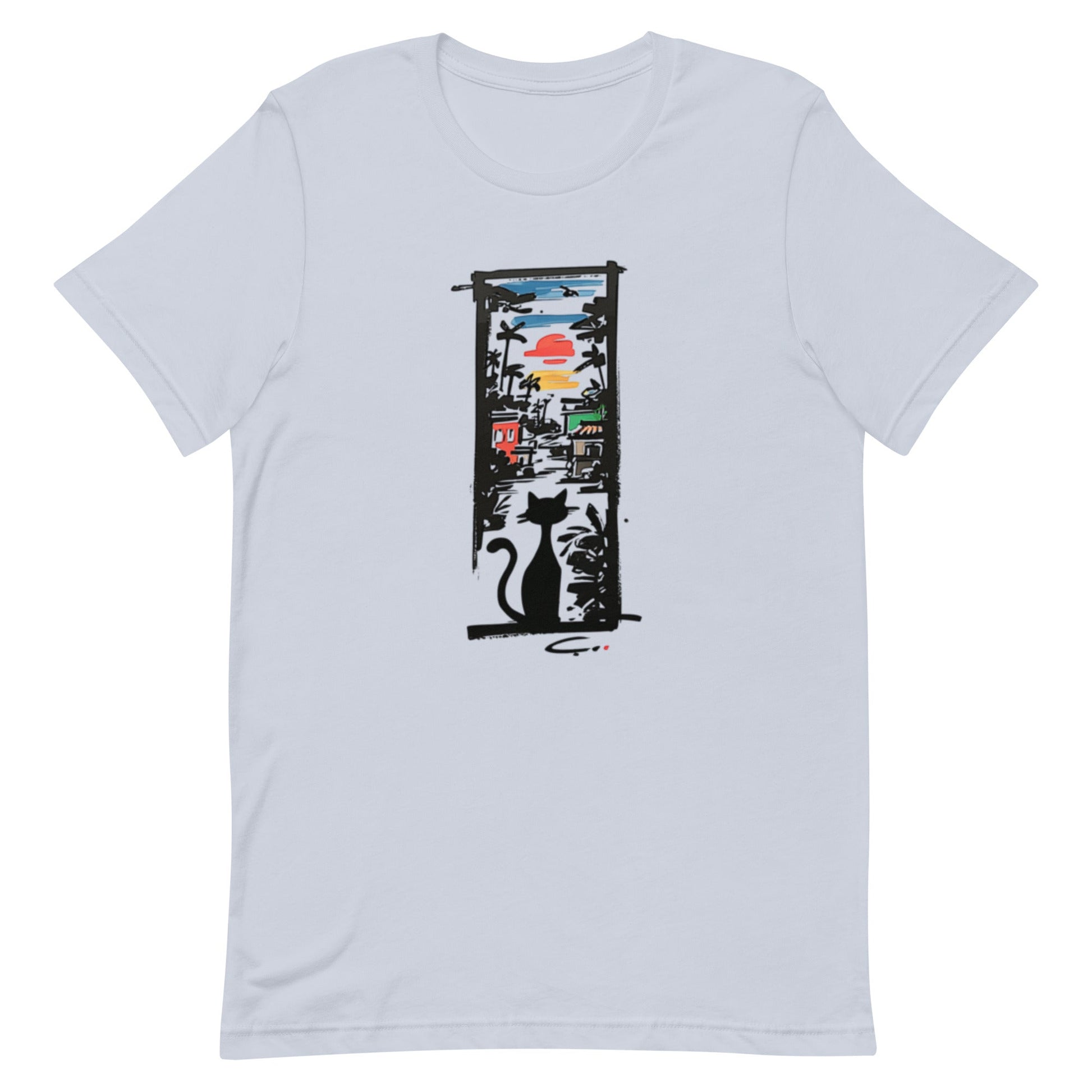 Gato en la Ventana: Arte, Calma y Estilo con Encanto - biniprints