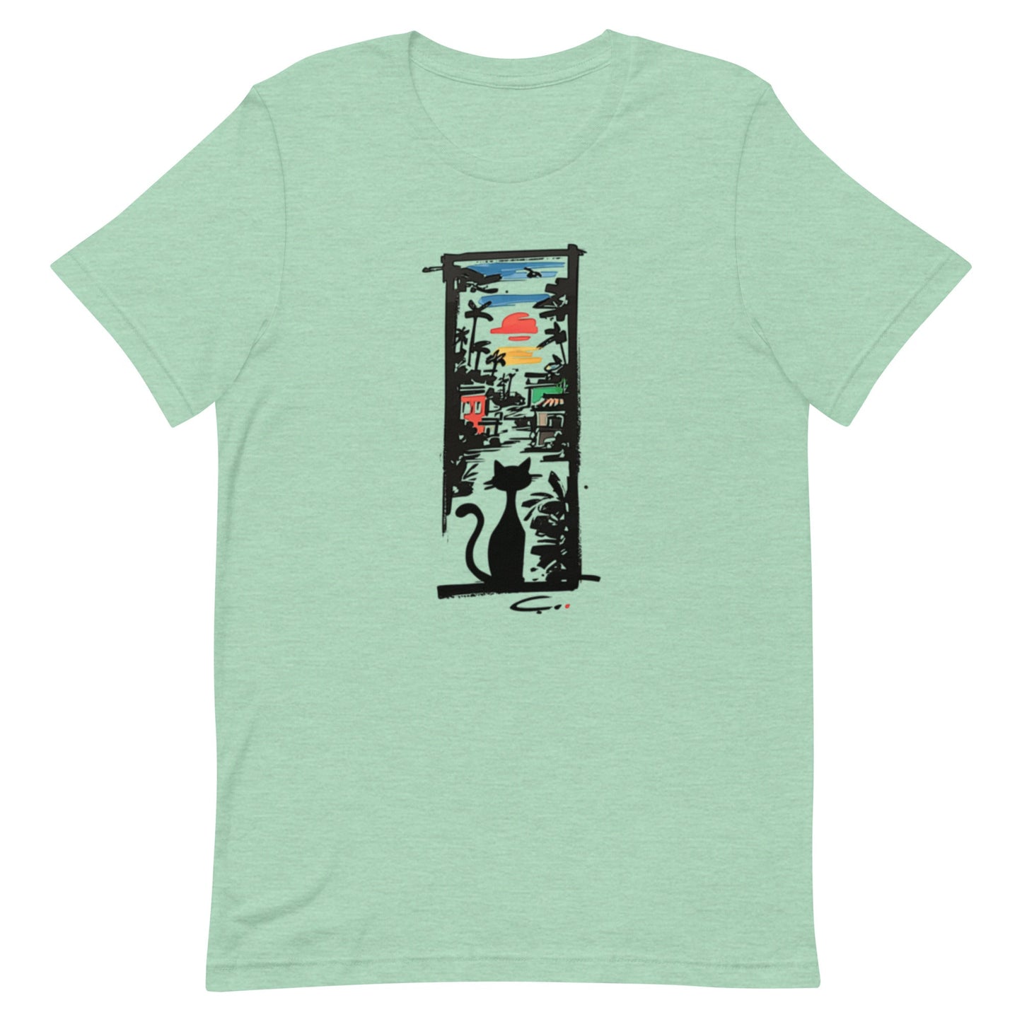 Gato en la Ventana: Arte, Calma y Estilo con Encanto - biniprints