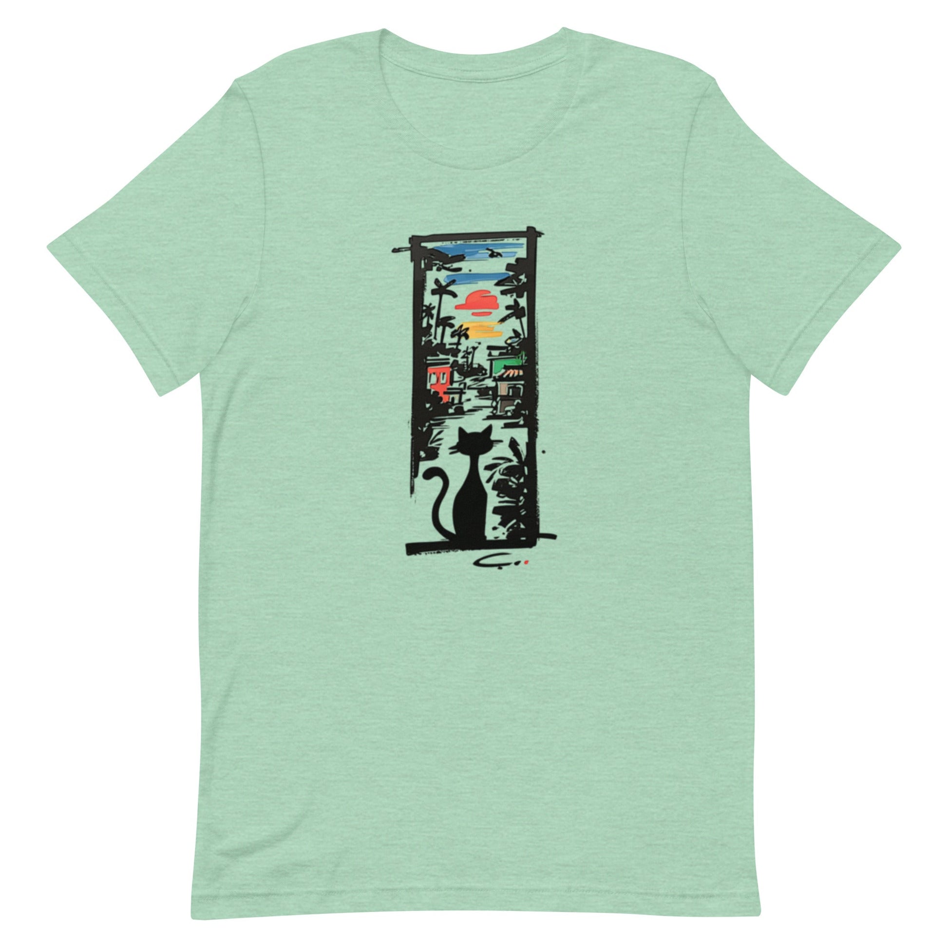 Gato en la Ventana: Arte, Calma y Estilo con Encanto - biniprints