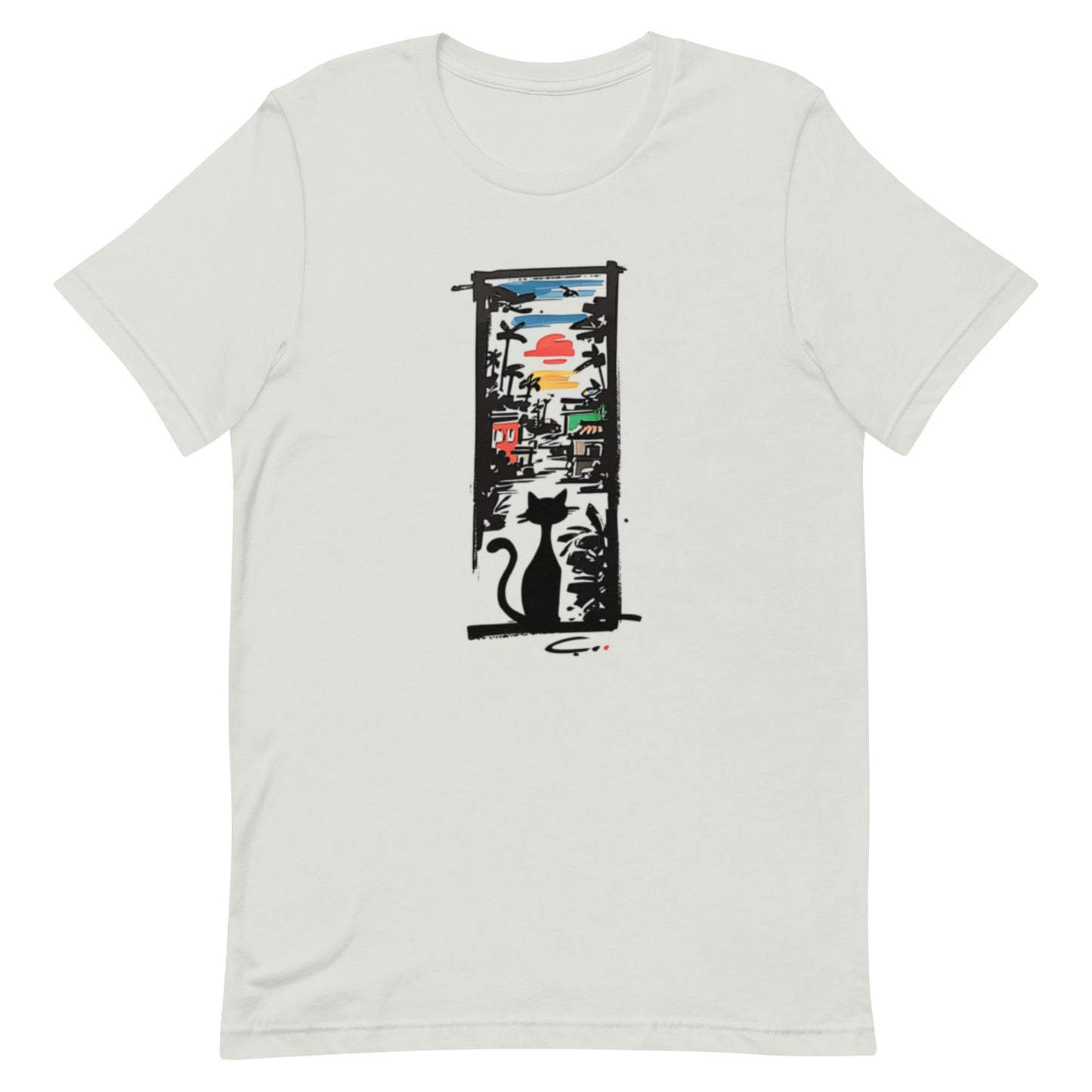 Gato en la Ventana: Arte, Calma y Estilo con Encanto - biniprints