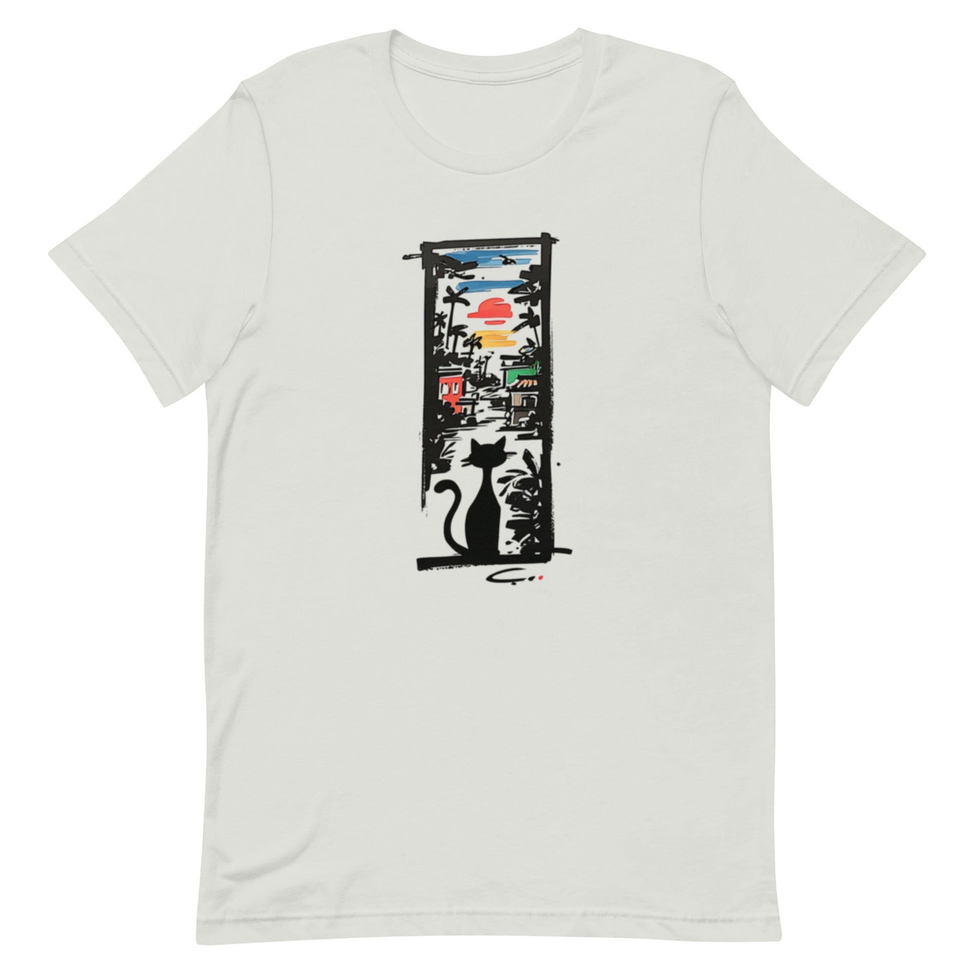 Gato en la Ventana: Arte, Calma y Estilo con Encanto - biniprints