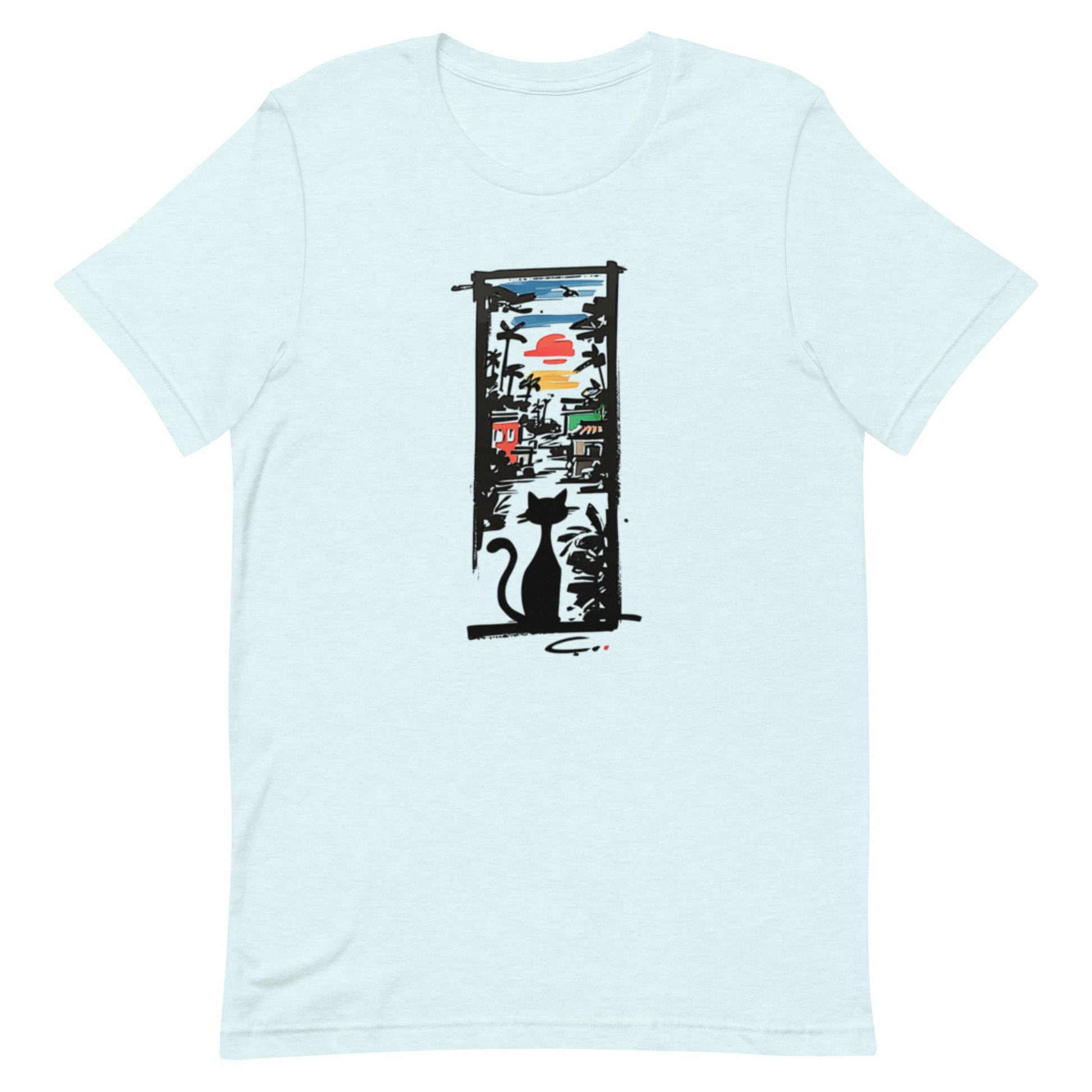 Gato en la Ventana: Arte, Calma y Estilo con Encanto - biniprints